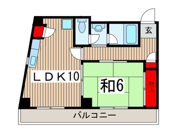 シュペリュールの物件間取画像